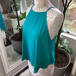 Teal camisole